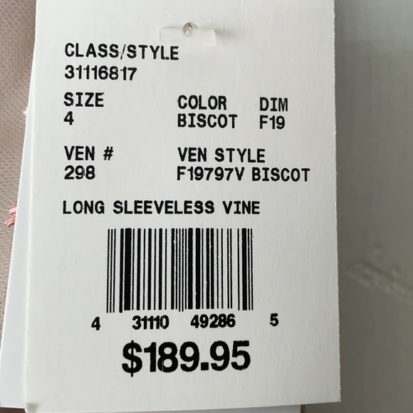 EMBROIDERED FLORAL TANK LINED DRESS - Picture 7 of 8